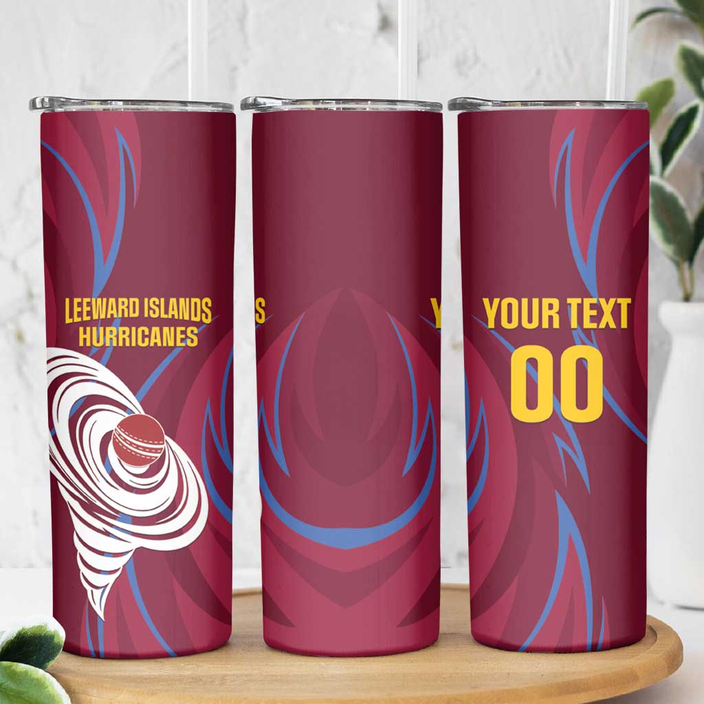 Custom Cricket Leeward Hurricanes Skinny Tumbler Come On Hurricanes Boys