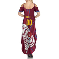 Custom Cricket Leeward Hurricanes Summer Maxi Dress Come On Hurricanes Boys