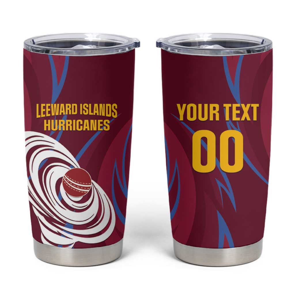 Custom Cricket Leeward Hurricanes Tumbler Cup Come On Hurricanes Boys