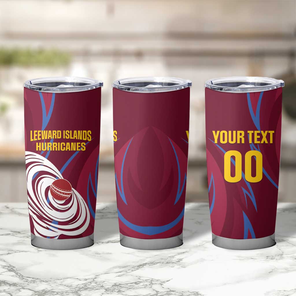 Custom Cricket Leeward Hurricanes Tumbler Cup Come On Hurricanes Boys