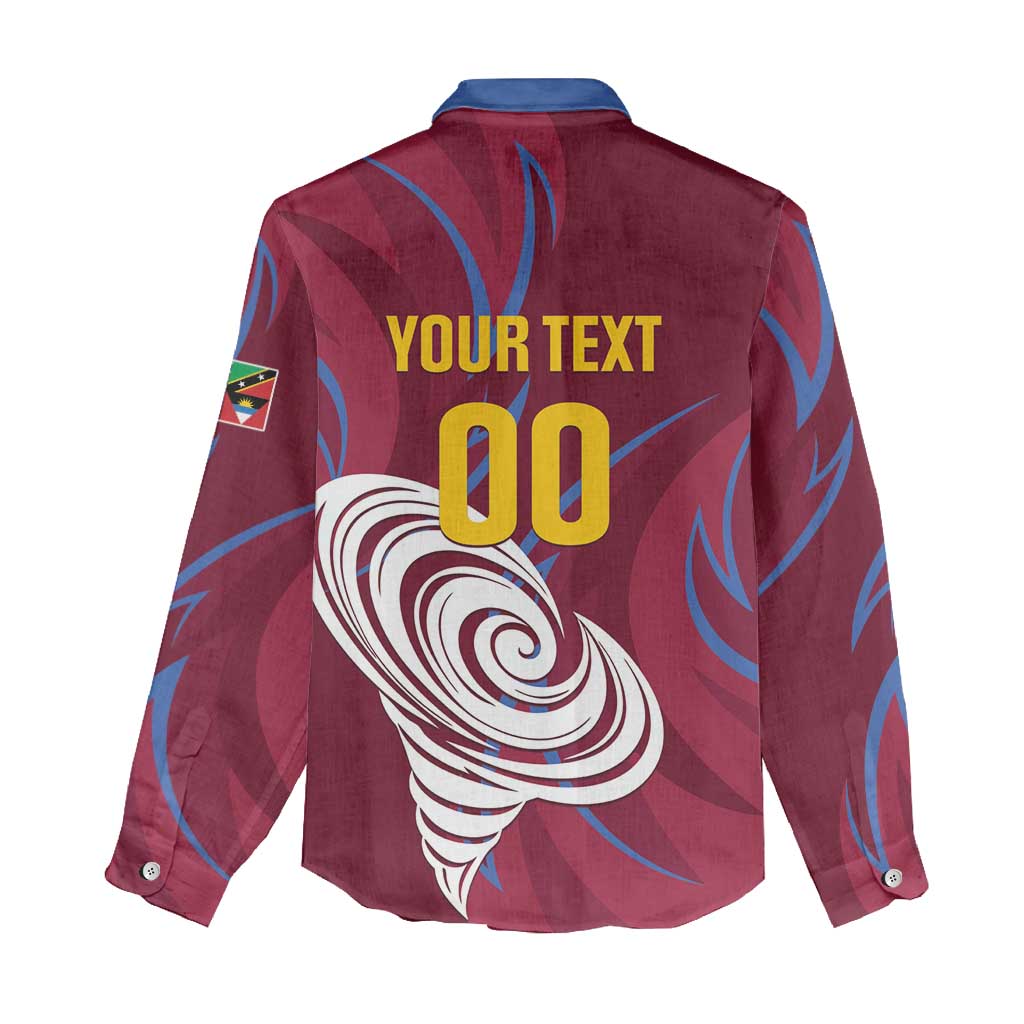Custom Cricket Leeward Hurricanes Women Casual Shirt Come On Hurricanes Boys