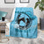 Personalized Kentucky Horse Racing Blanket Beauty and The Horse Blue Version LT01