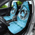 Personalized Kentucky Horse Racing 2024 Car Seat Cover Beauty and The Horse Blue Version LT01