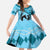 Personalized Kentucky Horse Racing Family Matching Long Sleeve Bodycon Dress and Hawaiian Shirt Beauty and The Horse Blue Version LT01