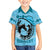 Personalized Kentucky Horse Racing Hawaiian Shirt Beauty and The Horse Blue Version LT01