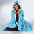 Personalized Kentucky Horse Racing Hooded Blanket Beauty and The Horse Blue Version LT01