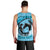 Personalized Kentucky Horse Racing Men Tank Top Beauty and The Horse Blue Version LT01