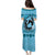 Personalized Kentucky Horse Racing Puletasi Beauty and The Horse Blue Version LT01