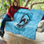 Personalized Kentucky Horse Racing Quilt Beauty and The Horse Blue Version LT01