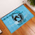 Personalized Kentucky Horse Racing Rubber Doormat Beauty and The Horse Blue Version LT01