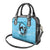 Personalized Kentucky Horse Racing Shoulder Handbag Beauty and The Horse Blue Version LT01