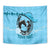 Personalized Kentucky Horse Racing Tapestry Beauty and The Horse Blue Version LT01