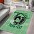Personalized Kentucky Horse Racing Area Rug Beauty and The Horse Green Version LT01