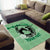 Personalized Kentucky Horse Racing Area Rug Beauty and The Horse Green Version LT01