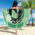 Personalized Kentucky Horse Racing Beach Blanket Beauty and The Horse Green Version LT01