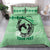 Personalized Kentucky Horse Racing 2024 Bedding Set Beauty and The Horse Green Version LT01