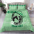 Personalized Kentucky Horse Racing Bedding Set Beauty and The Horse Green Version LT01