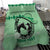 Personalized Kentucky Horse Racing Bedding Set Beauty and The Horse Green Version LT01
