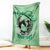 Personalized Kentucky Horse Racing Blanket Beauty and The Horse Green Version LT01
