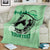 Personalized Kentucky Horse Racing Blanket Beauty and The Horse Green Version LT01
