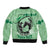 Personalized Kentucky Horse Racing Bomber Jacket Beauty and The Horse Green Version LT01