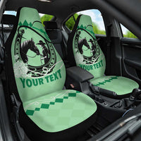 Personalized Kentucky Horse Racing Car Seat Cover Beauty and The Horse Green Version LT01