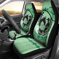 Personalized Kentucky Horse Racing Car Seat Cover Beauty and The Horse Green Version LT01