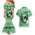 Personalized Kentucky Horse Racing Couples Matching Mermaid Dress and Hawaiian Shirt Beauty and The Horse Green Version LT01