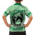 Personalized Kentucky Horse Racing Family Matching Long Sleeve Bodycon Dress and Hawaiian Shirt Beauty and The Horse Green Version LT01