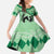 Personalized Kentucky Horse Racing Family Matching Long Sleeve Bodycon Dress and Hawaiian Shirt Beauty and The Horse Green Version LT01
