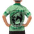 Personalized Kentucky Horse Racing Family Matching Mermaid Dress and Hawaiian Shirt Beauty and The Horse Green Version LT01
