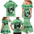 Personalized Kentucky Horse Racing Family Matching Mermaid Dress and Hawaiian Shirt Beauty and The Horse Green Version LT01