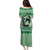 Personalized Kentucky Horse Racing Family Matching Puletasi and Hawaiian Shirt Beauty and The Horse Green Version LT01