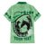 Personalized Kentucky Horse Racing Family Matching Short Sleeve Bodycon Dress and Hawaiian Shirt Beauty and The Horse Green Version LT01