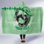 Personalized Kentucky Horse Racing Hooded Blanket Beauty and The Horse Green Version LT01