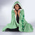 Personalized Kentucky Horse Racing Hooded Blanket Beauty and The Horse Green Version LT01