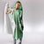 Personalized Kentucky Horse Racing Hooded Blanket Beauty and The Horse Green Version LT01