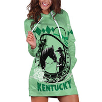 Personalized Kentucky Horse Racing Hoodie Dress Beauty and The Horse Green Version LT01