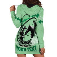 Personalized Kentucky Horse Racing Hoodie Dress Beauty and The Horse Green Version LT01