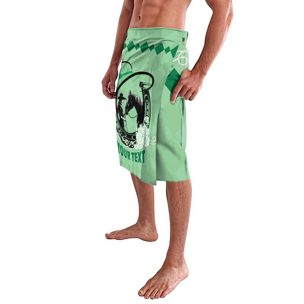 Personalized Kentucky Horse Racing Lavalava Beauty and The Horse Green Version LT01