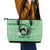 Personalized Kentucky Horse Racing 2024 Leather Tote Bag Beauty and The Horse Green Version LT01