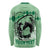 Personalized Kentucky Horse Racing Long Sleeve Shirt Beauty and The Horse Green Version LT01