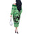 Personalized Kentucky Horse Racing Off The Shoulder Long Sleeve Dress Beauty and The Horse Green Version LT01