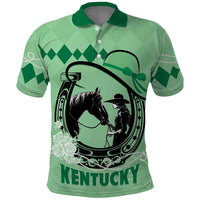 Personalized Kentucky Horse Racing Polo Shirt Beauty and The Horse Green Version LT01