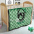 Personalized Kentucky Horse Racing Quilt Beauty and The Horse Green Version LT01
