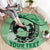 Personalized Kentucky Horse Racing Round Carpet Beauty and The Horse Green Version LT01
