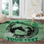 Personalized Kentucky Horse Racing Round Carpet Beauty and The Horse Green Version LT01