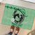 Personalized Kentucky Horse Racing Rubber Doormat Beauty and The Horse Green Version LT01