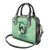 Personalized Kentucky Horse Racing Shoulder Handbag Beauty and The Horse Green Version LT01