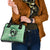 Personalized Kentucky Horse Racing Shoulder Handbag Beauty and The Horse Green Version LT01
